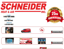 Tablet Screenshot of callschneider.com